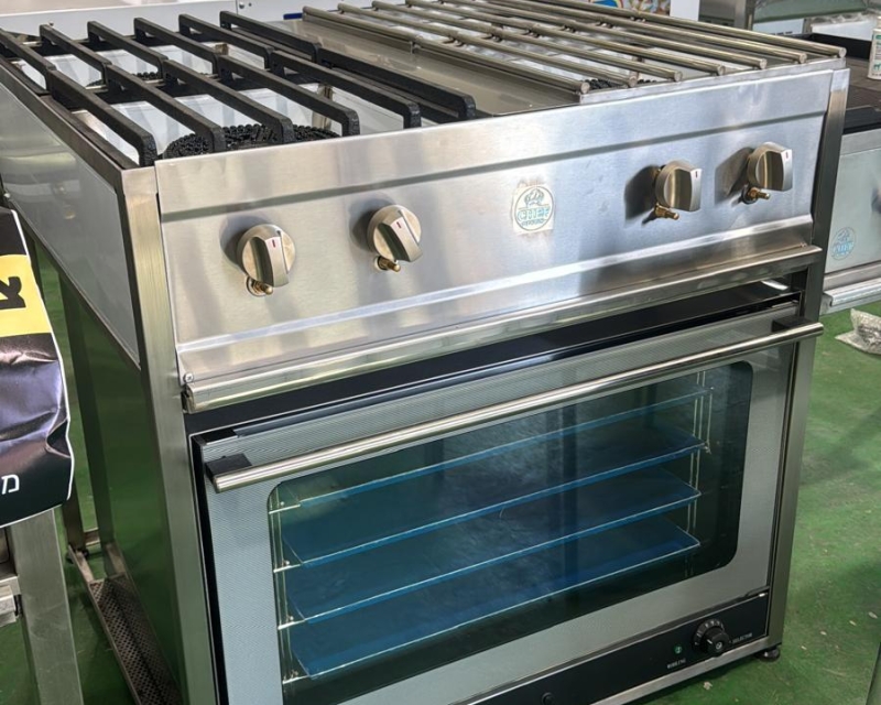 תמונה 14 של תנור קומבינציה תעשייתי משולב כיריים